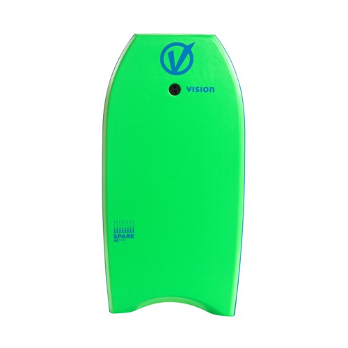 Vision Spark 36" Green Bodyboard